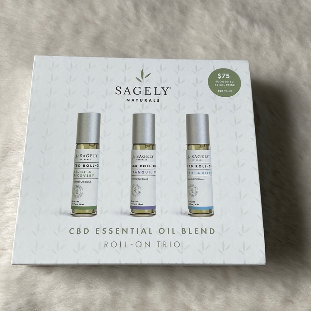 Sagely naturals oil trio set